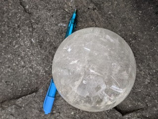 Golden Healer Quartz Sphere - 3.5"
