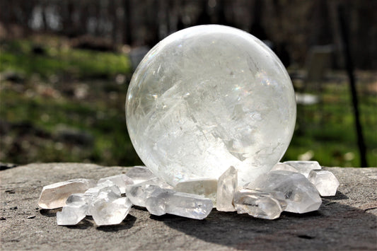 Golden Healer Quartz Sphere - 3.5"