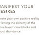 Manifest Your Desires Healing Stone Pouch