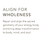 Align For Wholeness Healing Stone Pouch