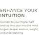 Enhance Your Intuition Healing Stone Pouch